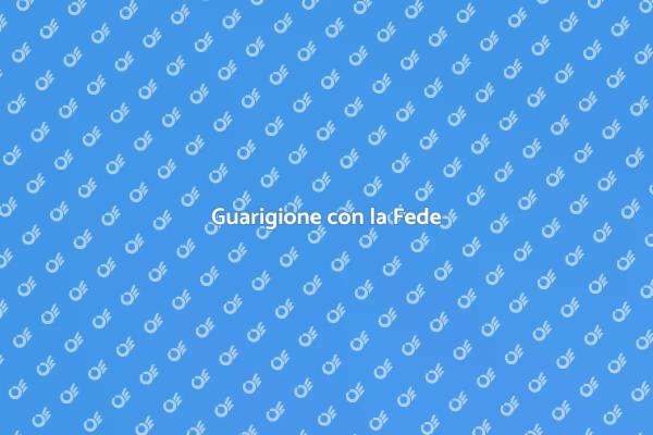 Percorso di Guarigione e Fede