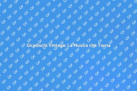 Giradischi Portatile Vintage per DJ