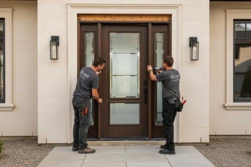 installare una porta da esterno