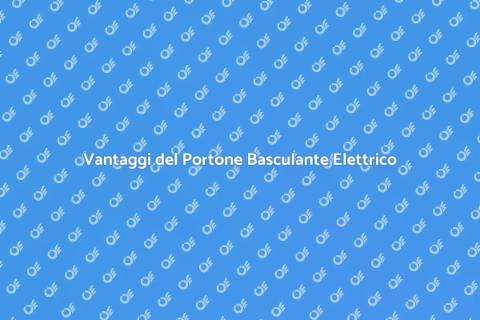 Installazione Portone Basculante Elettrico