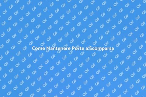 Manutenzione Porte a Scomparsa Eleganti