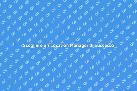 Location Manager Esperto per Eventi