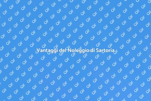 L'Eleganza del Noleggio Sartoriale