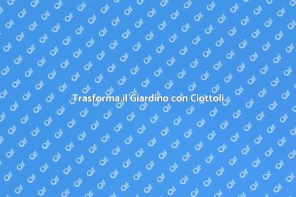 Ciottoli: Eleganza per il Tuo Giardino