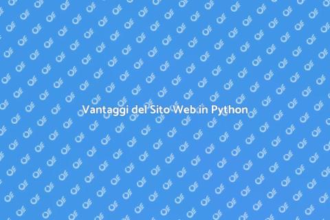 Sito Web in Python: Crea Opportunità