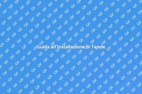 Installare Binari per Tende Facile