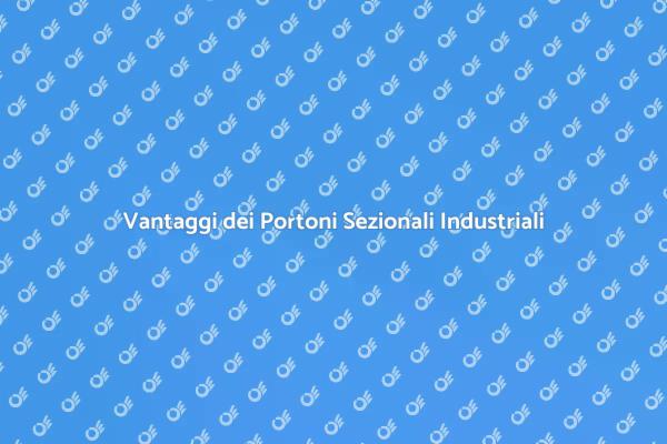 Portoni Sezionali: La Scelta Ideale