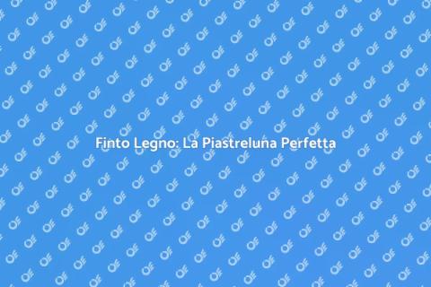 Piastreluna in Finto Legno: Magia Moderna