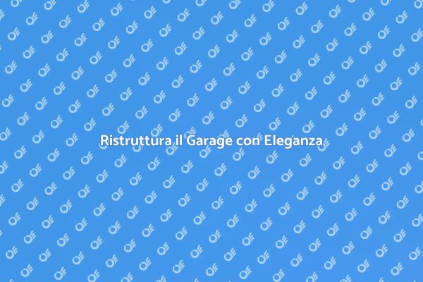 Pensilina Elegante per il Tuo Garage