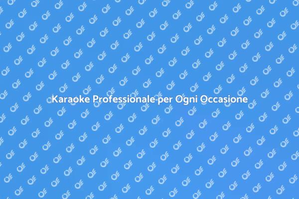 Divertiti con il Noleggio Karaoke!