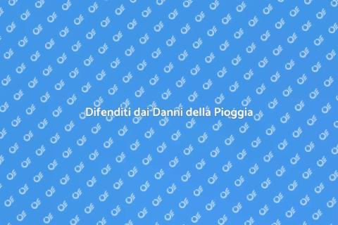 Protezione Danni Futuri da Pioggia