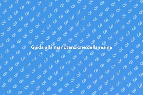 Manutenzione pavimento in resina