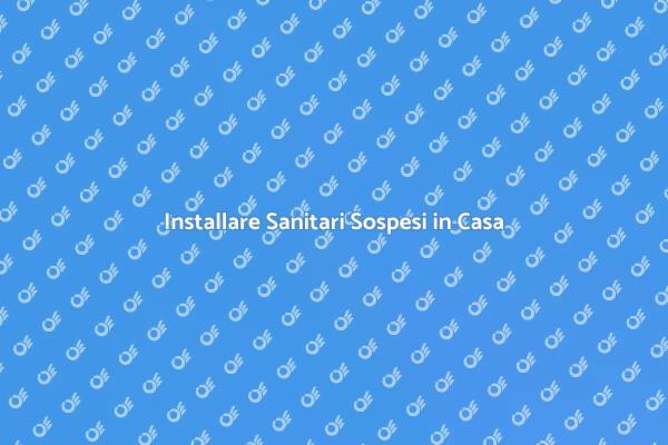 Innovazione nei Sanitari Sospesi