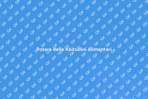 Trasforma la Tua Alimentazione