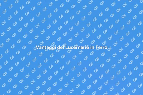 Lucernario in Ferro: Una Scelta Illuminante