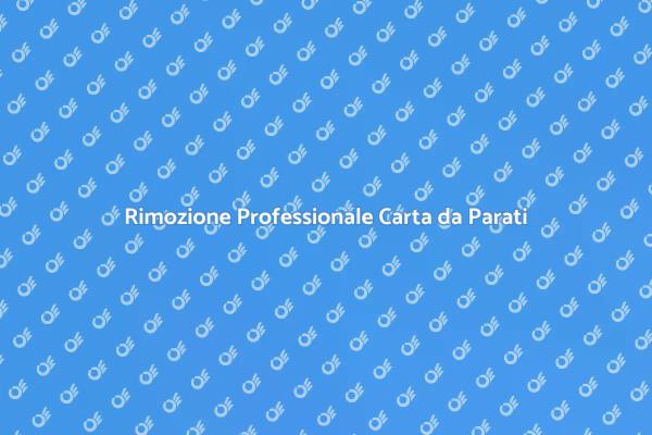 Rimozione Carta da Parati: Ecco Come
