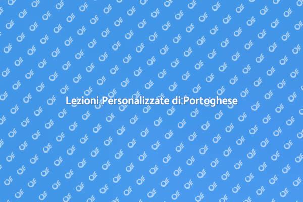 Scopri il Portoghese con Lezioni Uniche
