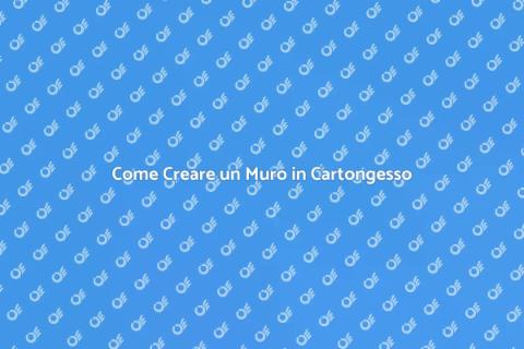 Sporgere un Muro in Cartongesso