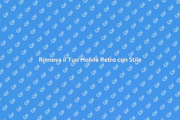 Rinnova il Tuo Mobile da Salotto Retro