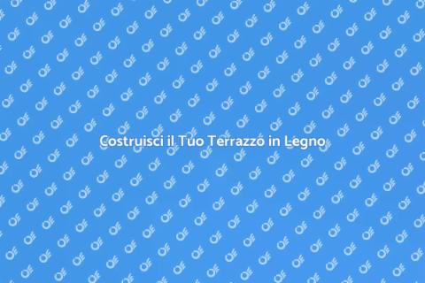 Copertura in Legno per Terrazzo