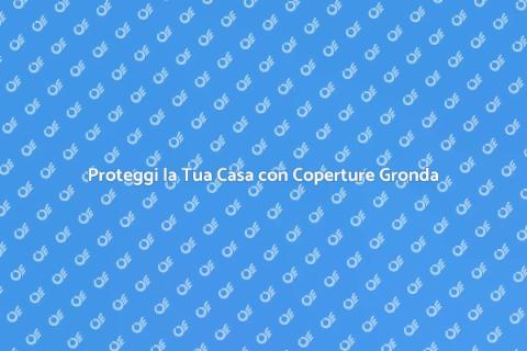 Installazione Coperture Canali Gronda