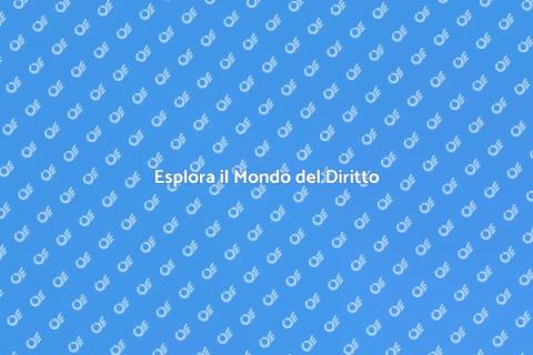 Guida Completa allo Studio del Diritto