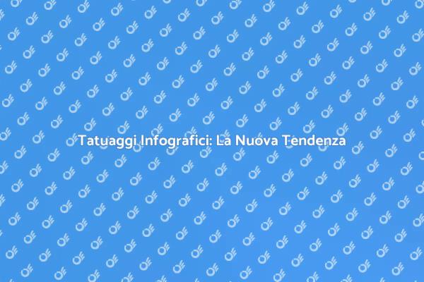 Tatuaggio Infografico: Design e Storia