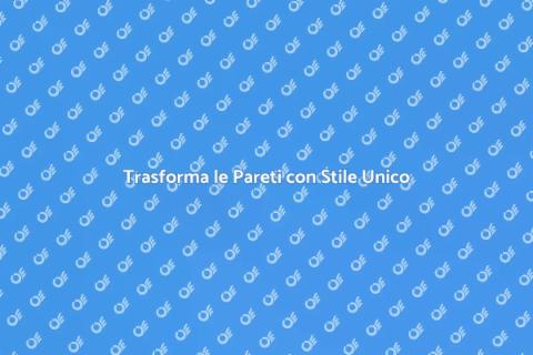 Ornamenti per Pareti: Stile e Creatività