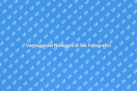 Noleggiare Set Fotografico per Studio