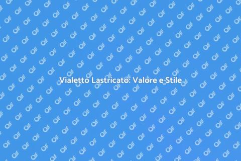 Lastricare il Vialetto: Guida Pratica