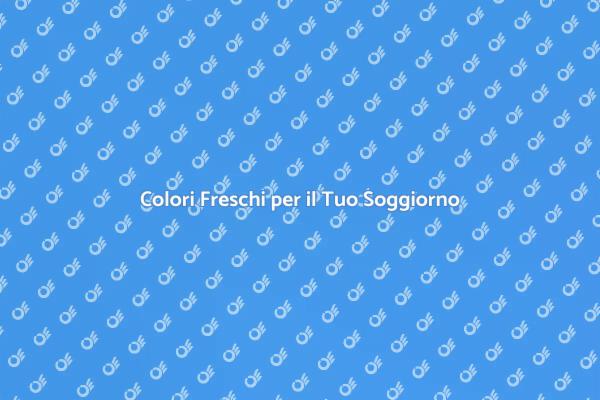 Trasforma il Tuo Soggiorno con Colori