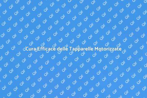 Manutenzione Tapparelle Motorizzate