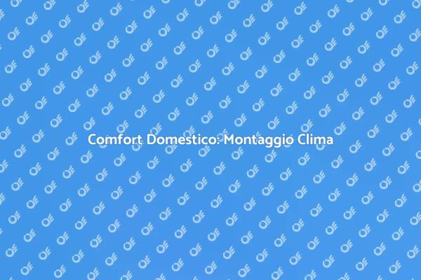 Montaggio Efficiente per Comfort Clima