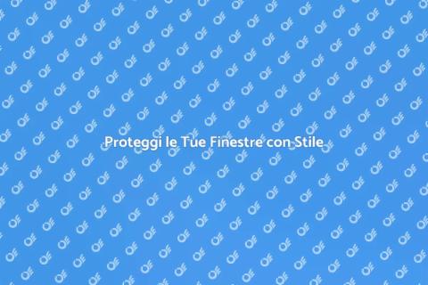 Pensiline per Finestre: Design Innovativo