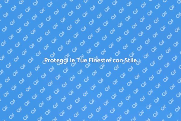 Innovazione nelle Pensiline per Finestre