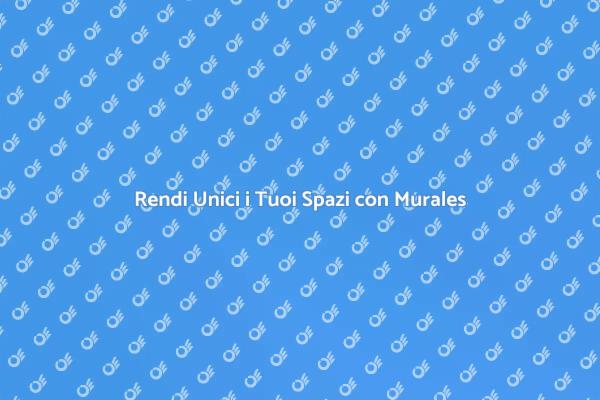 Murales Esterni: Arte per il Tuo Giardino