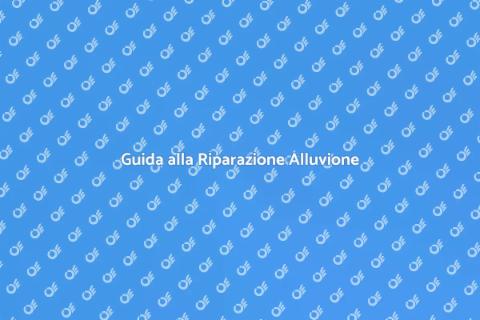 Riparazione Danni da Alluvione