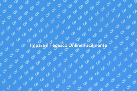 Corso di Tedesco Online per Tutti