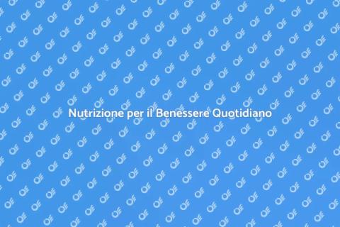 Supporto Nutrizionale Esperto