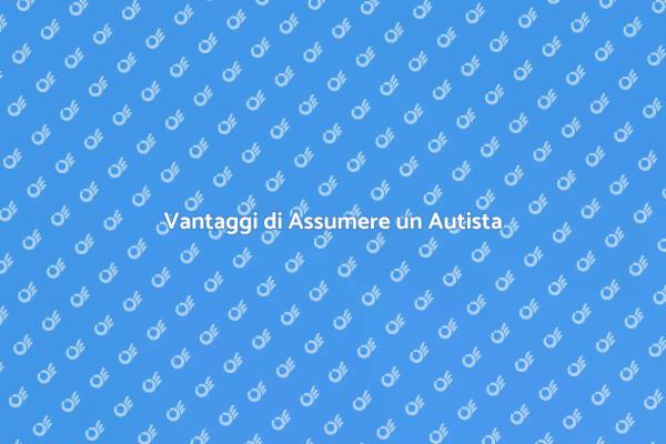 L'Importanza di Assumere un Autista