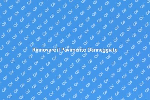 Riparare un Pavimento Danneggiato