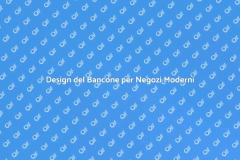 Bancone per Negozio: Design Funzionale