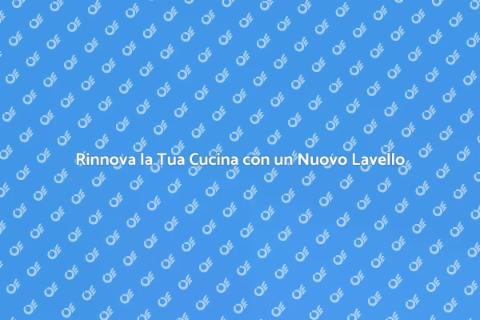 Cambiare il Lavello della Cucina