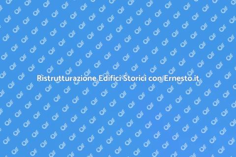 Rimozione Intonaco Granulare Edifici Storici