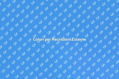 Pittura per Recinzioni Esterne