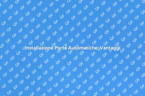 Porte Automatiche: Comfort e Innovazione