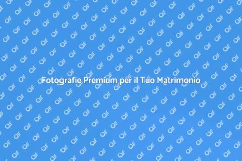 Pacchetto Fotografico Matrimoniale PR