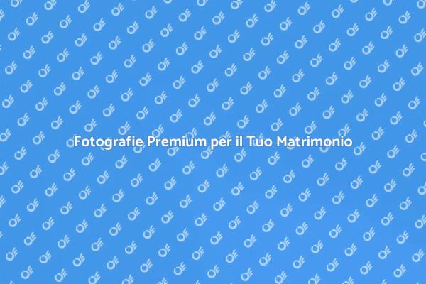 Immortala il Tuo Matrimonio con Stile