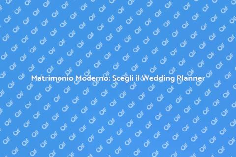Wedding Planner per Matrimoni Moderni