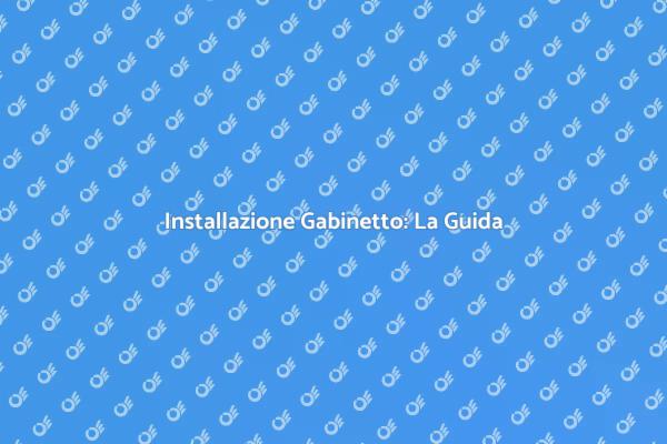 Come Installare un Gabinetto Nuovo